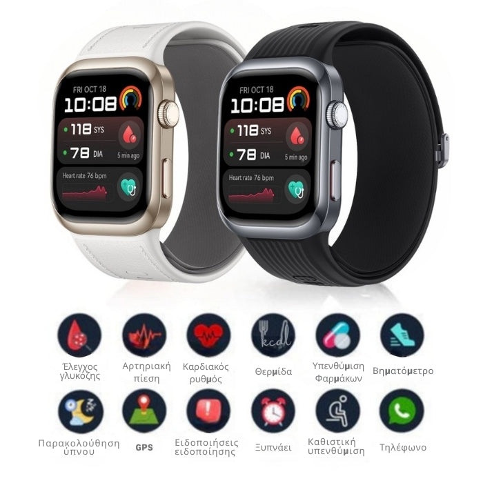 Smartwatch Y68 - Έξυπνος Έλεγχος