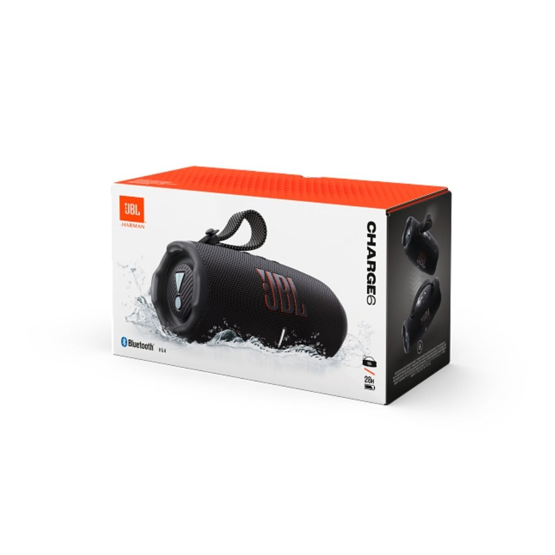 JBL Charge 6 Μαύρο | Φορητό Ηχείο